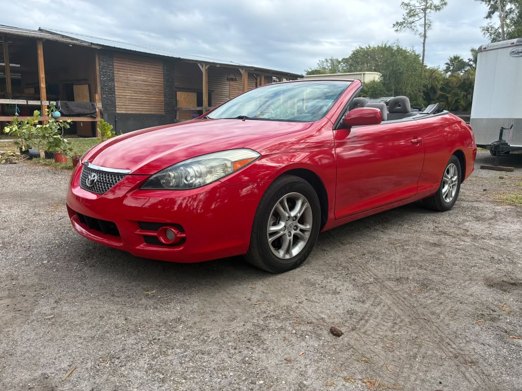 Toyota Solara SE Convertible – Red – 125K miles – $6,495
