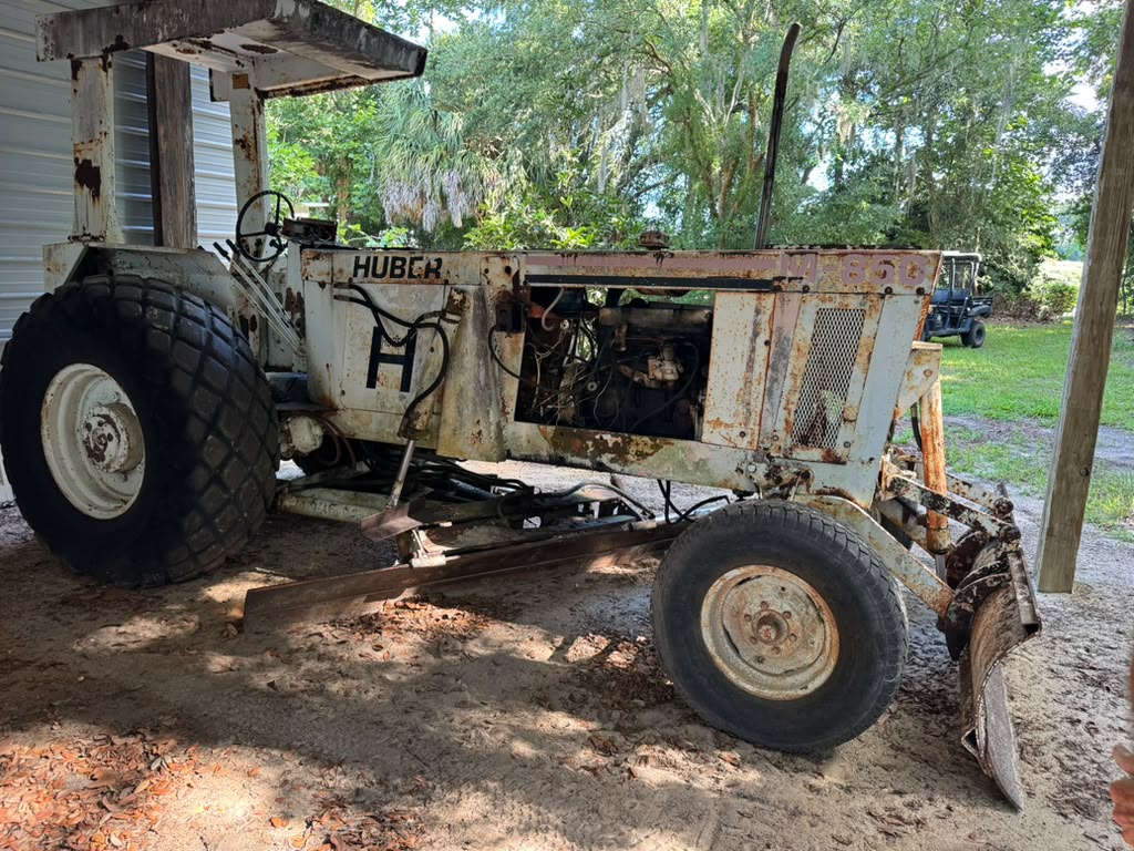 Huber M-850 Maintainer / Motor Grader – Project or Parts