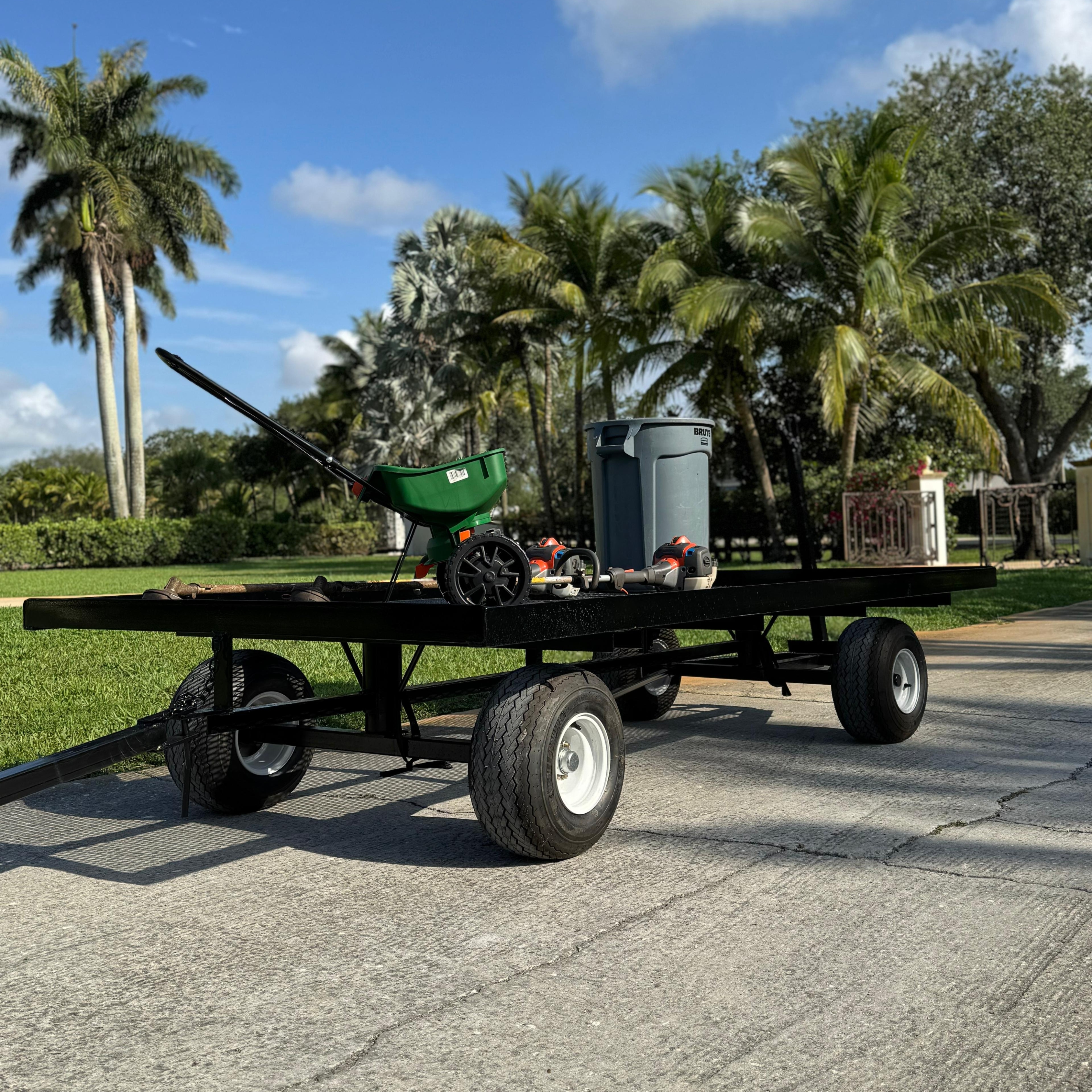 Heavy-duty utility trailer for farm and nursery use - Image 2